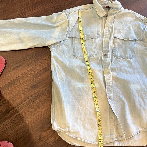 Vintage Carhartt Button Down Denim Shirt - Picture 8 of 8